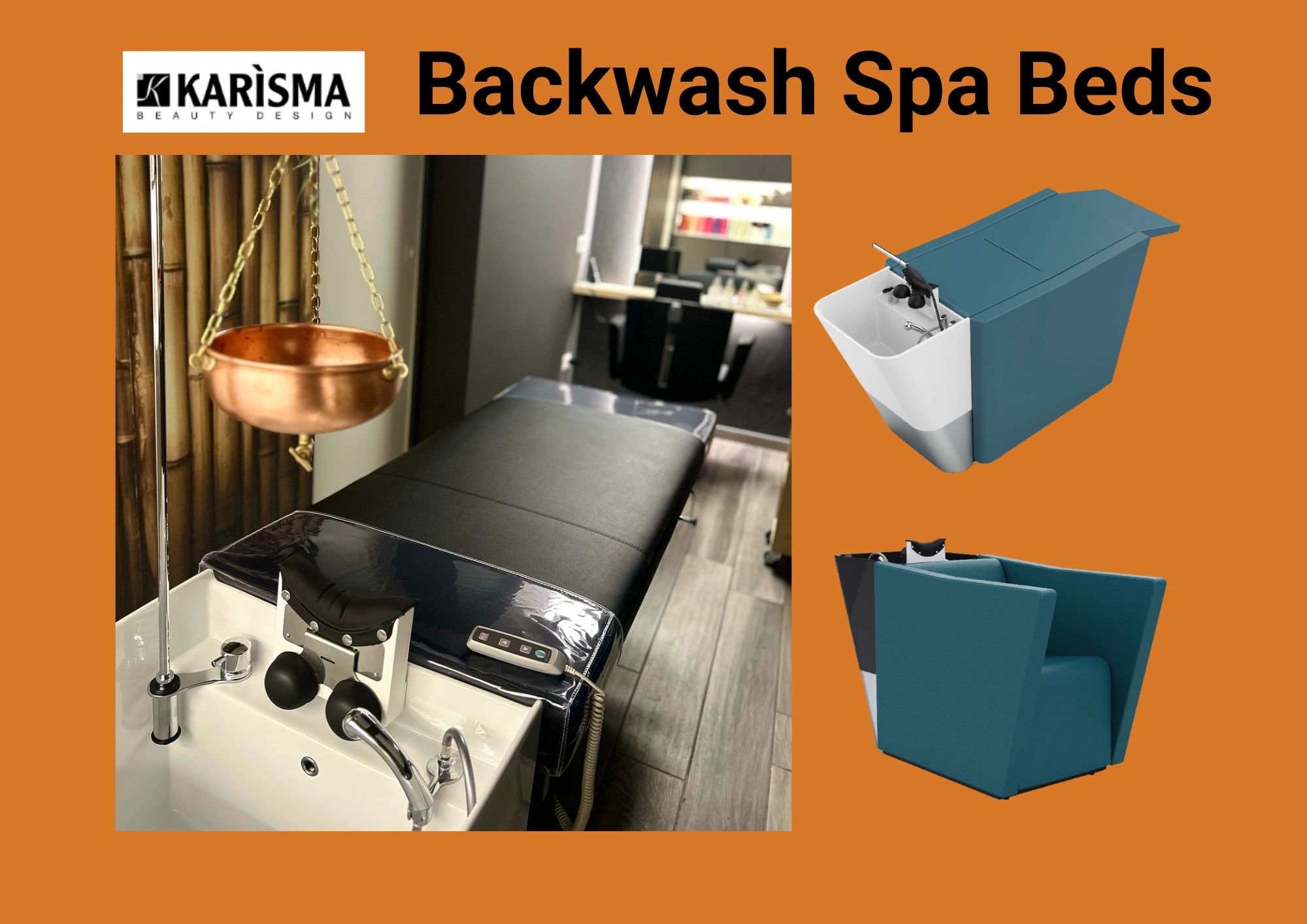 New BeautySalon Design ヘア100 エステ20 フィット… Karisma Salon Furniture - Inspiring Salons